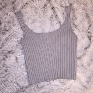 👽Ribbed crop top👽